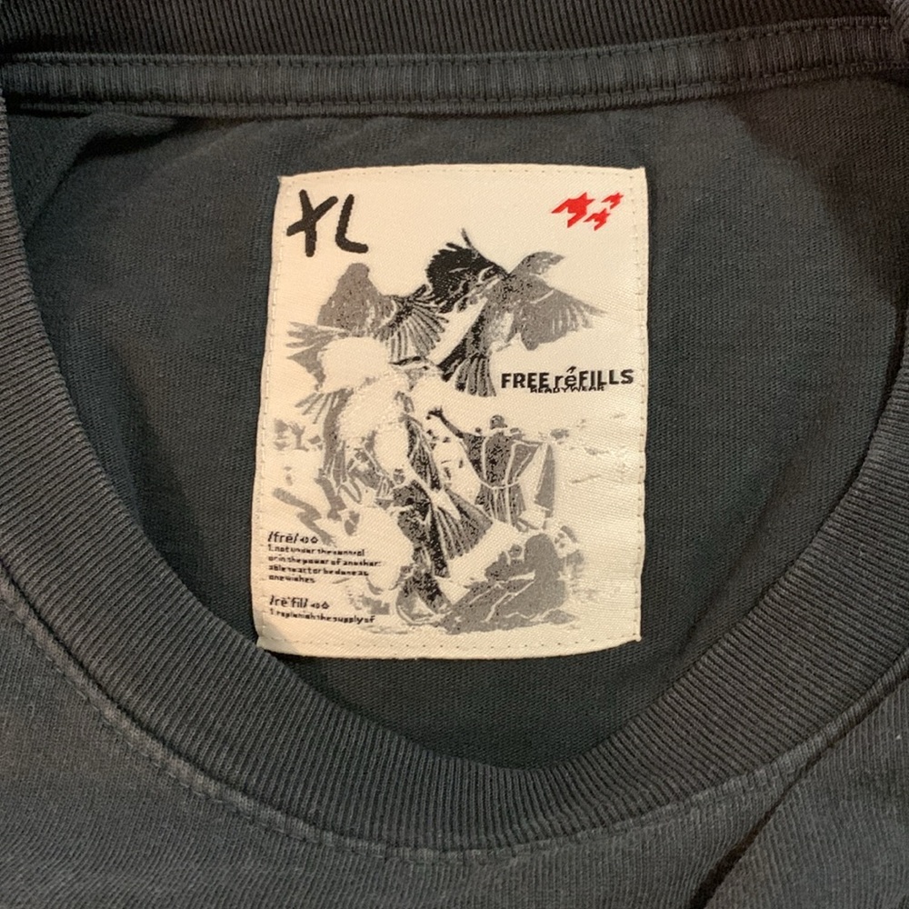 Free Refills-MOULIN ROUGE TEE - BLACK - Picture 8 of 10